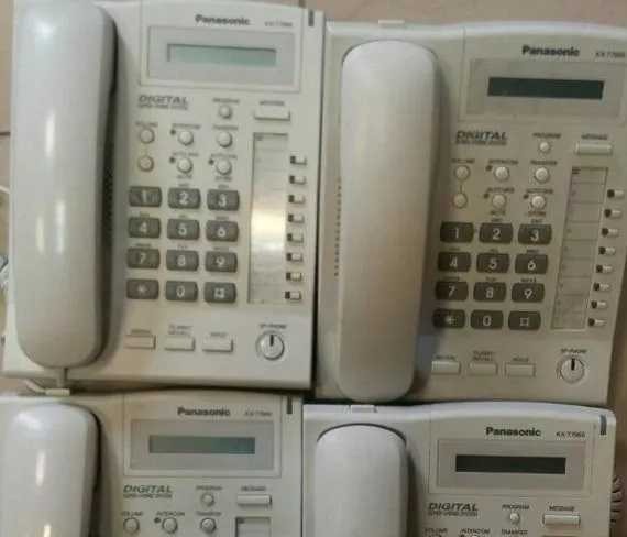 Panasonic سانترال تلفن گوشی ۷۶۶۵گارانتی