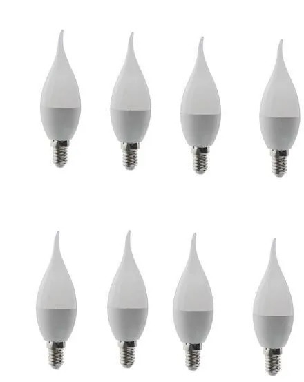 فروش لامپ شمعی 7 وات ال ای دی اشکی