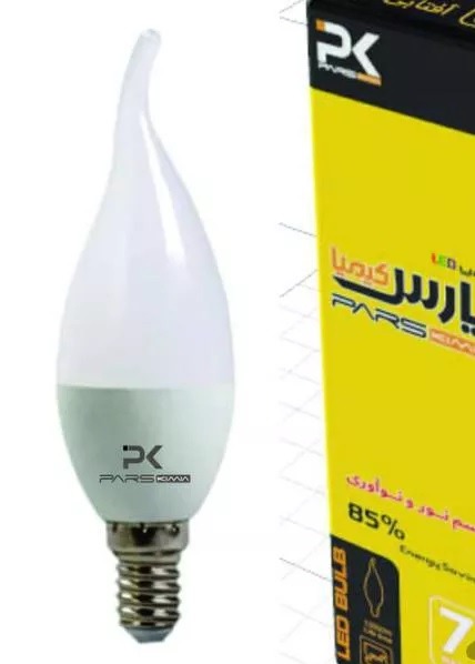 لامپ ۷وات شمعی ایرانی اشکی لوستر LED