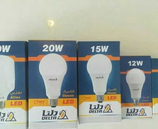 لامپ ال ای دی فوق کم مصرف برند دلتا،استاندارد