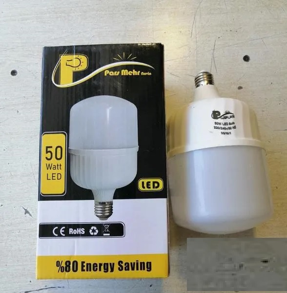 لامپ 50 وات ال ای دی پارس مهر با ضمانت الکتریکی