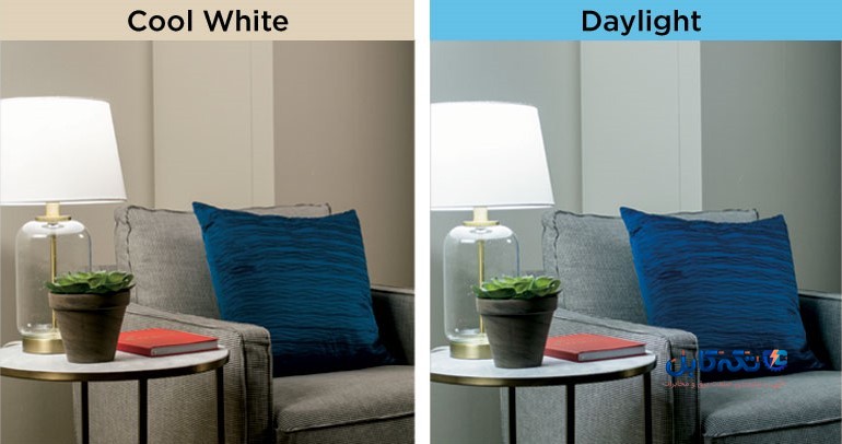 تفاوت لامپ سفید و مهتابی
