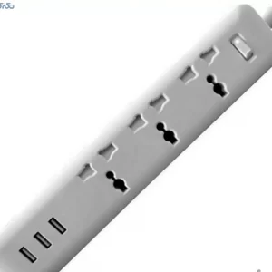 پریز برق سه راهی سیم دار کلید دار