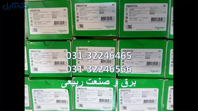 فروش رله کنترل فاز اشنایدر RM35TF30 در اصفهان
