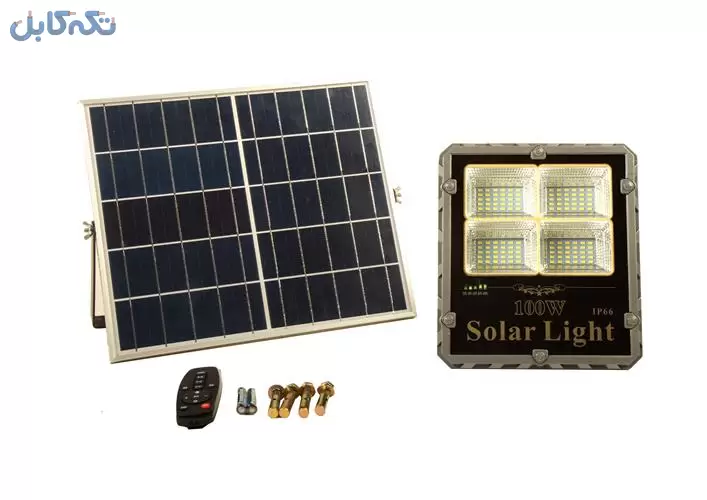 چراغ خورشیدی و دوربین مدار بسته خورشیدی