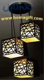 فروش لوستر – لوستر چوبی و چراغ روشنایی