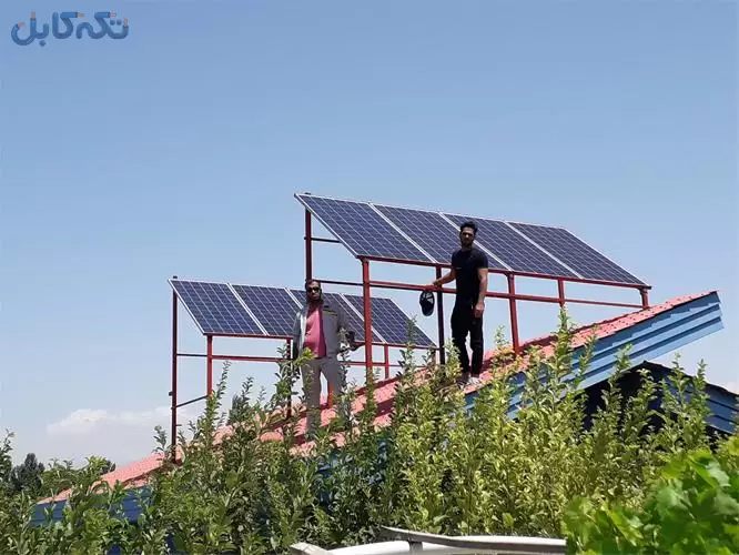 انرژی خورشیدی ( پنل خورشیدی ، آبگرمکن خورشیدی )