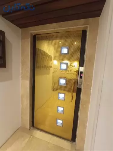 استیل کردن درب آسانسور ،کیفیت بالای روکش استیل درب