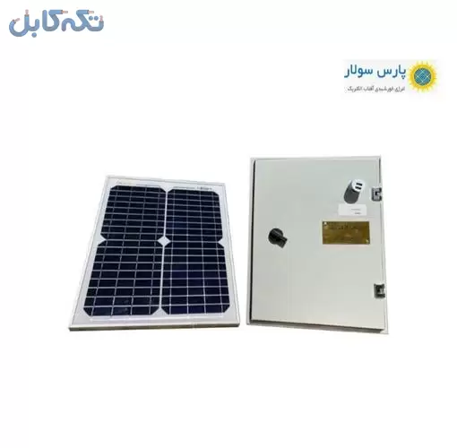 پکیج برق قابل حمل خورشیدی چهار لامپ