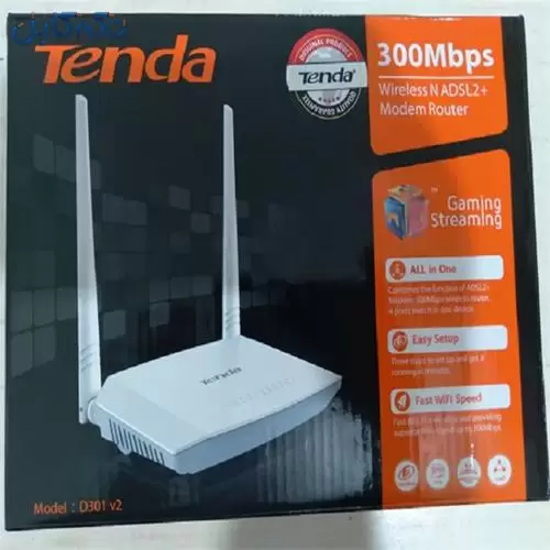 فروش مودم Tenda +ADSL مدلD301 تندا