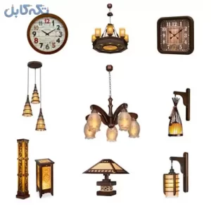 لوستر چوبی و دکوراسیون داخلی چوبی