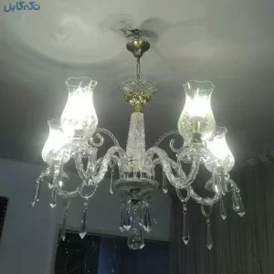 تعدادی لوستر نو و درحد نو کریستال