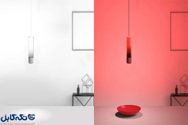 نمایش مقدار رنگ