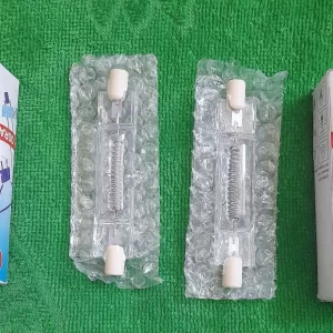 2 عدد لامپ هالوژن مدادی کوتاه پایه R7s اسرام
