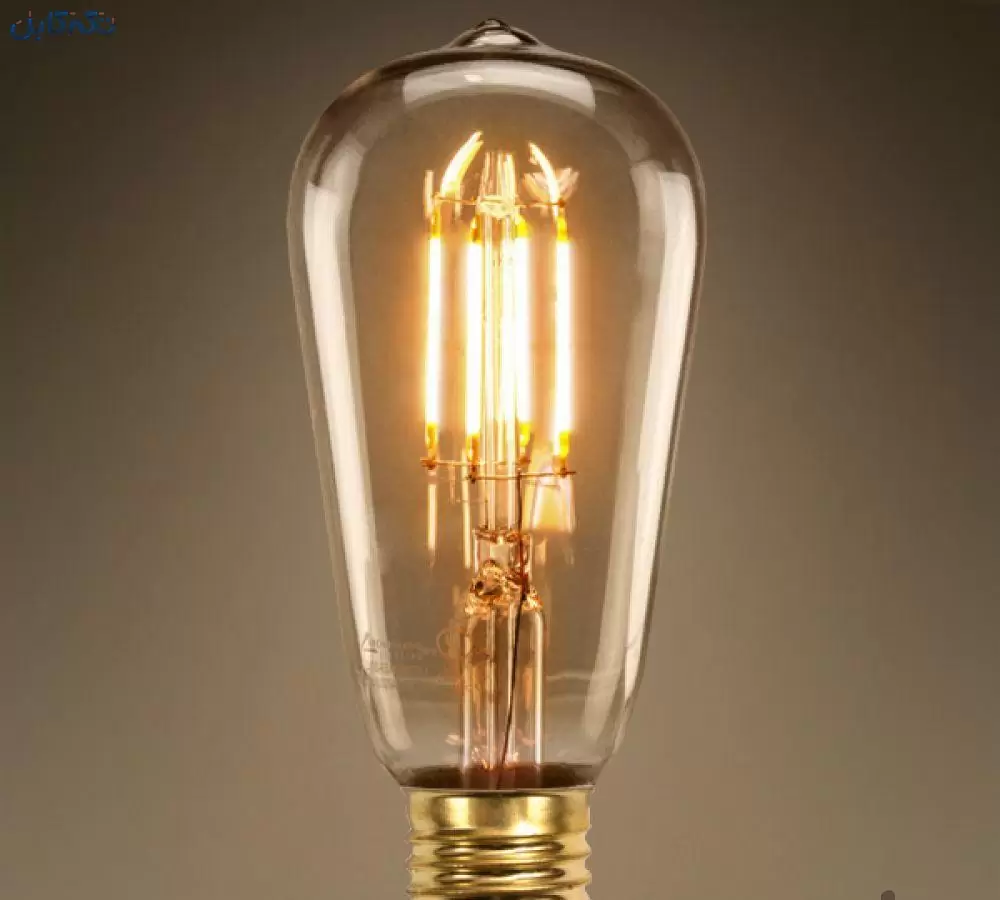 فروش لامپ ادیسونی گلابی کم مصرف ۴ وات