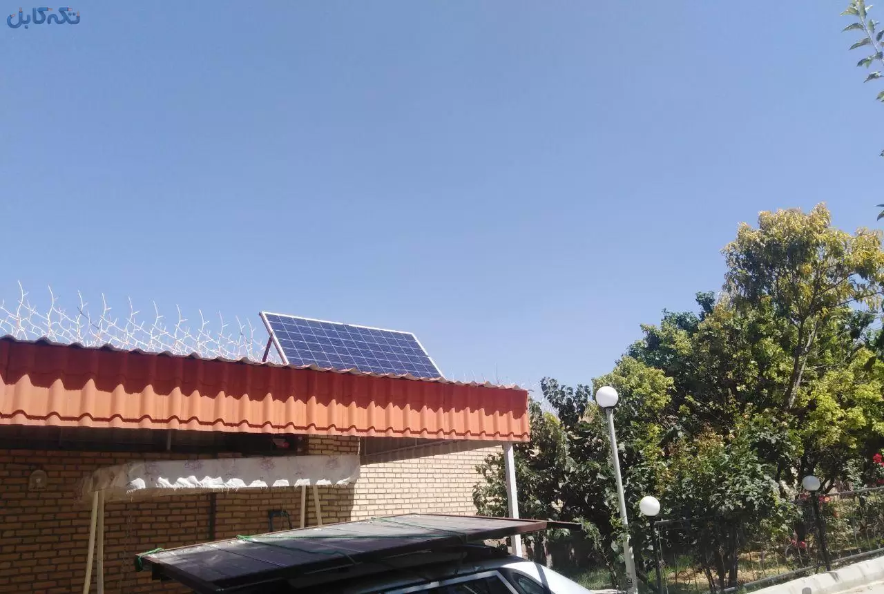 سیستم برق خورشیدی یخچال باغ و ویلا