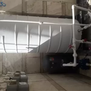 نصب پمپ آب و اجرای منبع تحت فشار