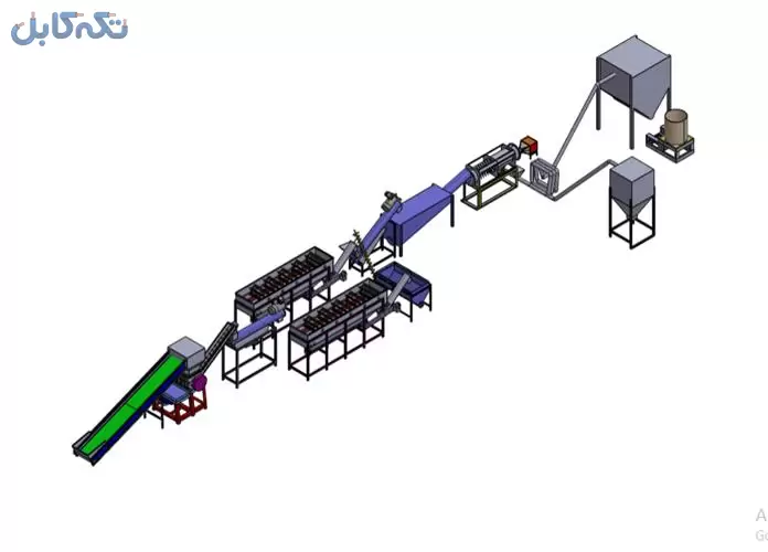 طراحی سه بعدی انواع قطعات صنعتی و ماشین آلات صنعتی
