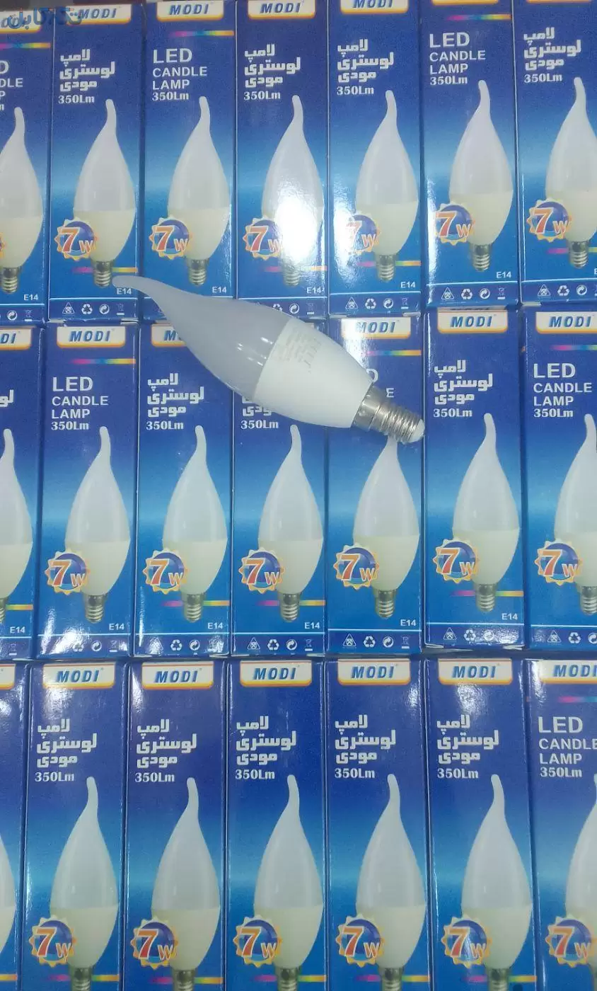 لامپ لوستری اشکی ۷وات لوستر استاندارد