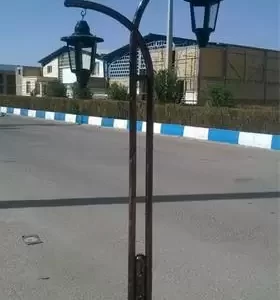 پایه چراغ طرح دروازه ای