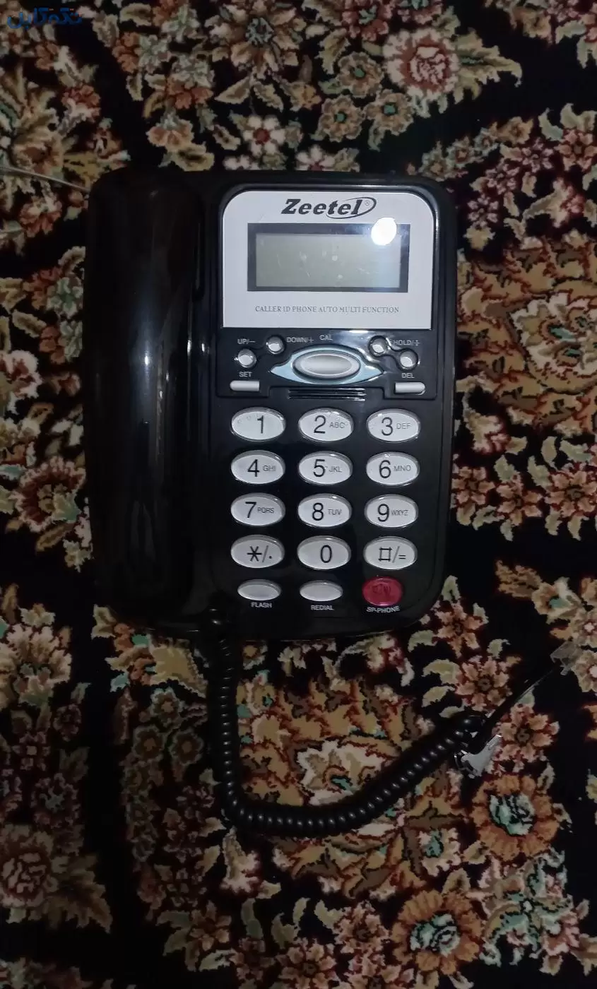 تلفن رومیزی زیتل ژاپنی کاملا نو و تمیز