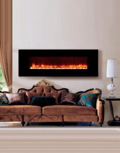 شومینه برقی شیشه ای