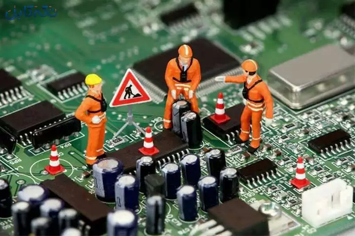 تعمیر مدار صنعتی- عیب یابی و برد قطعات الکترونیکی