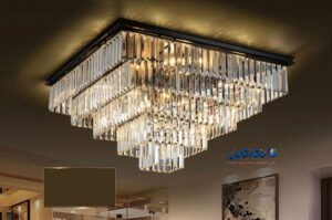 لوستر کریستال شامپاینی