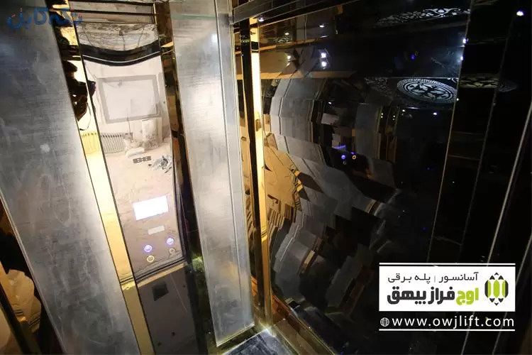 طراحی و ساخت کابین آسانسور