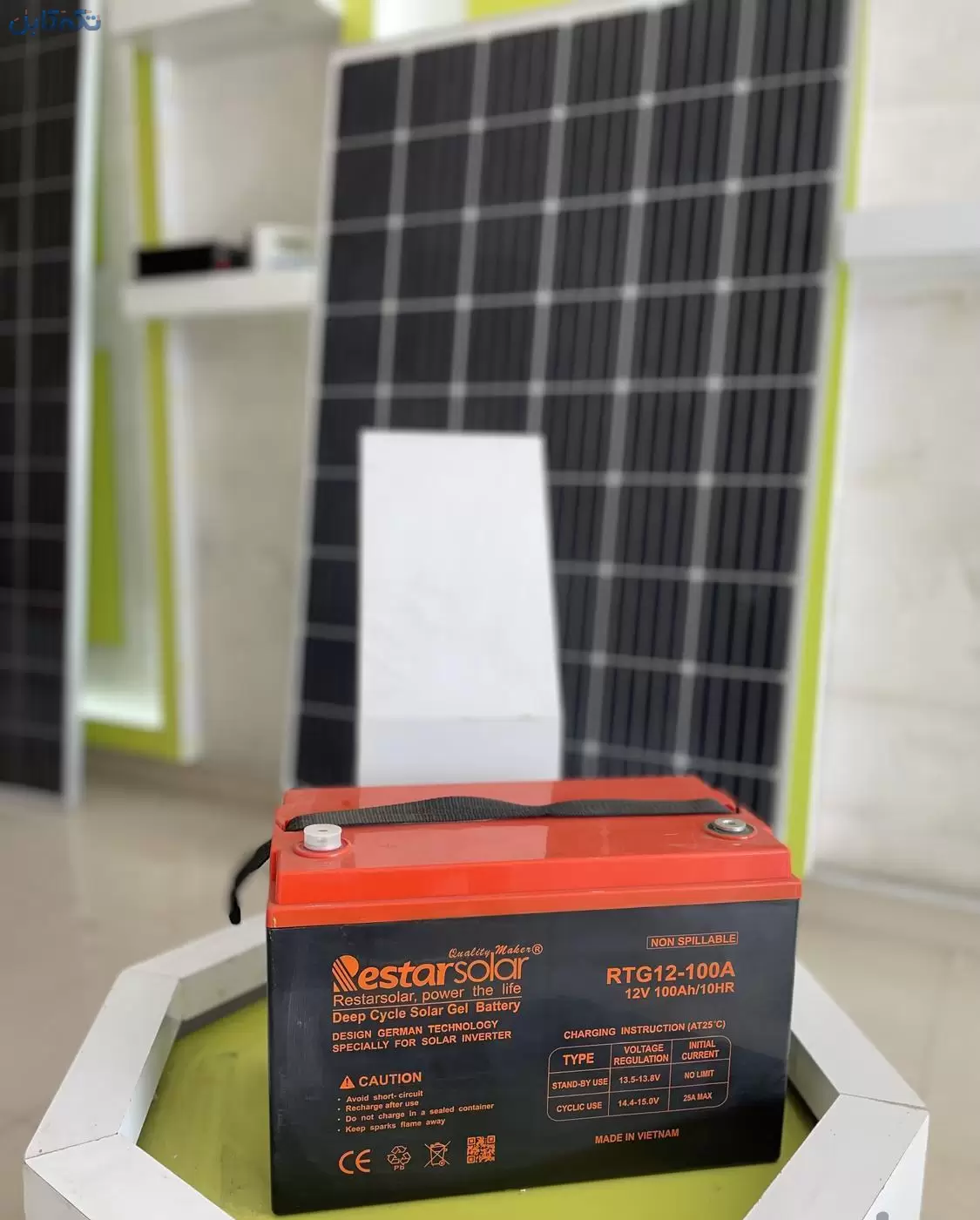 نصب و راه اندازی سیستم تولید برق خورشیدی
