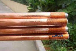 میله ارت روکش مس