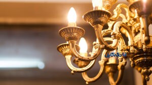 لوستر آب طلا