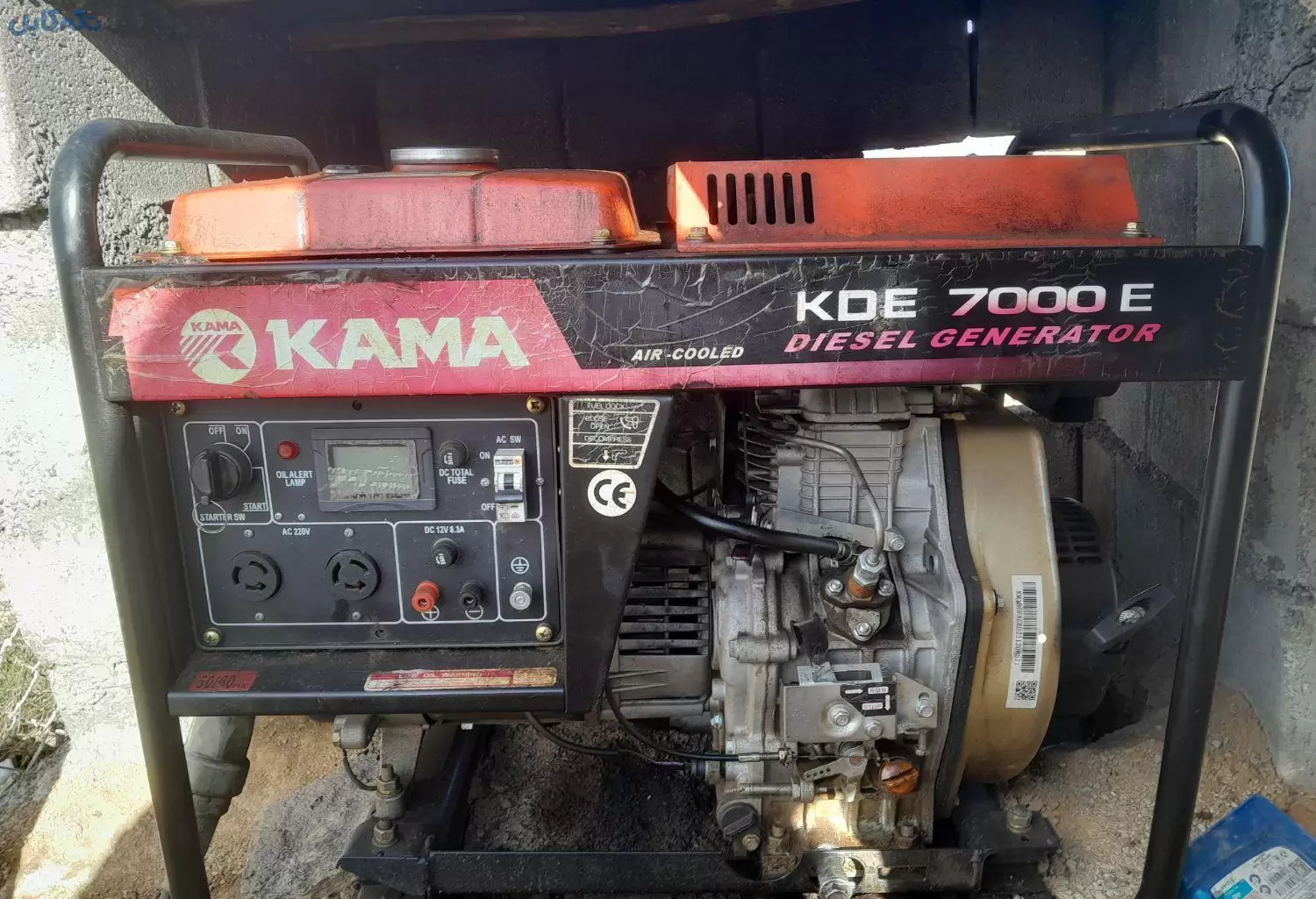 موتور برق کاما ۷۰۰۰ گازوییلی کم مصرف