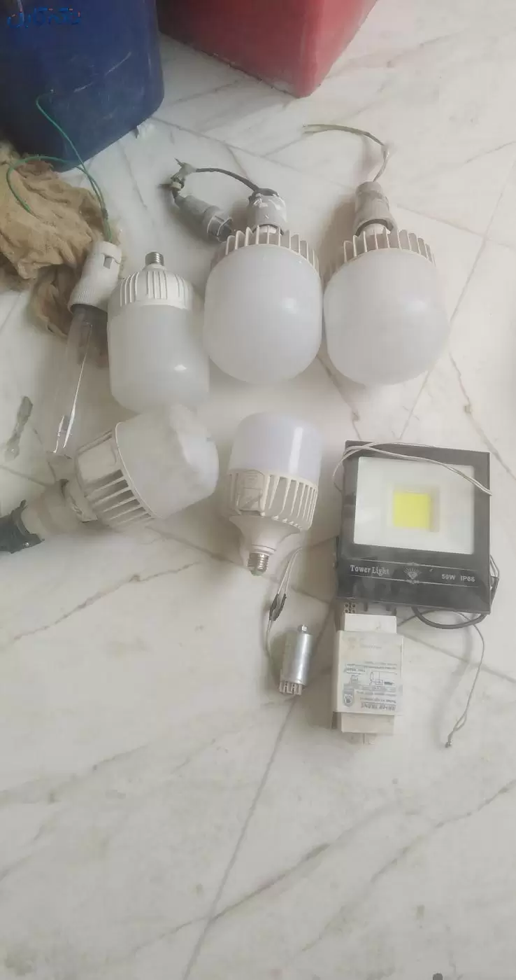 لامپ 100وات و لامپ 200وات کم مصرف