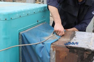 کاربرد برزنت کولر آبی