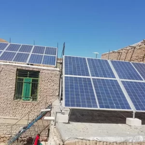پنل برق خورشیدی
