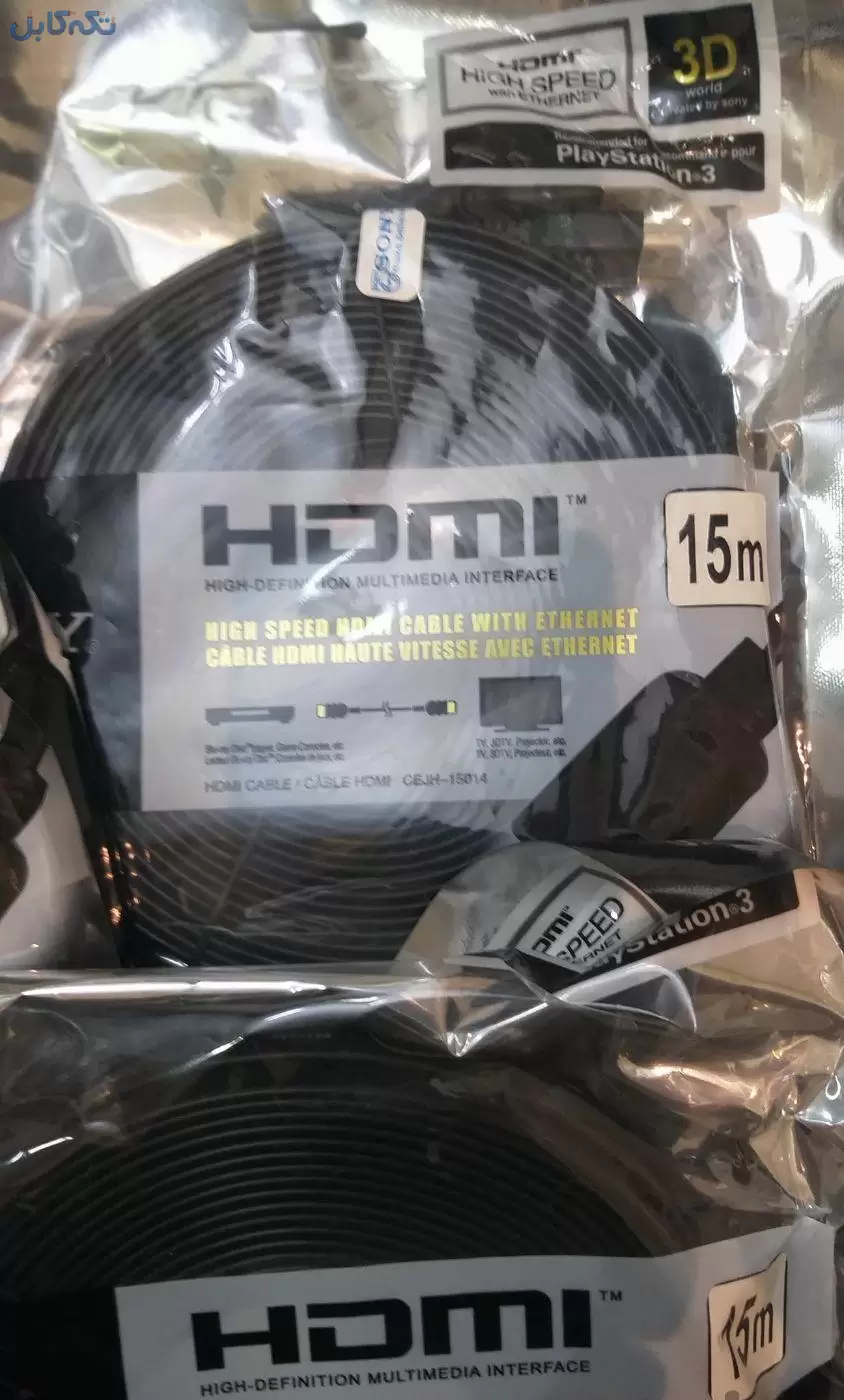 کابل اچ دی ام ای HDMI تصویر سونی فلت ۱۵ و ۵ متری