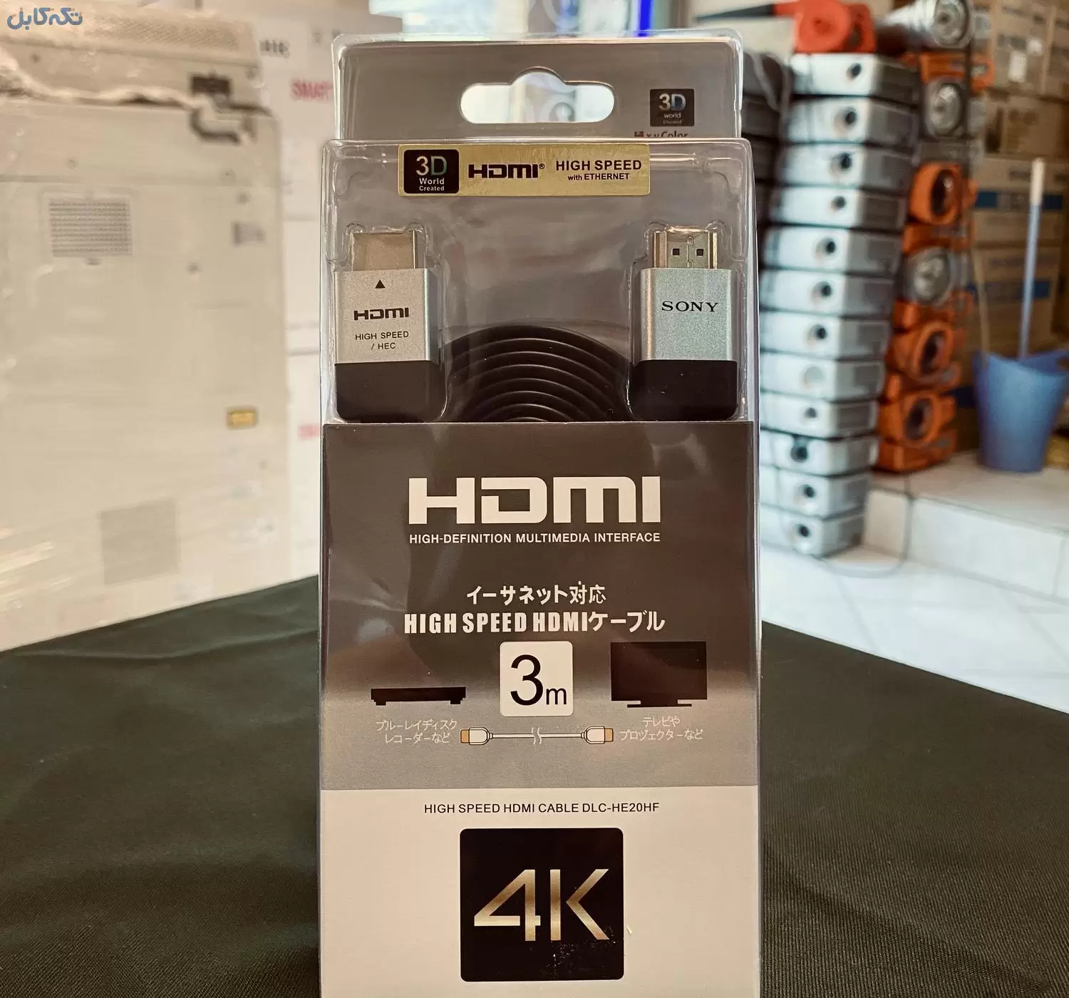 کابل HDMI طول 3 متر پرسرعت 4K برند SONY