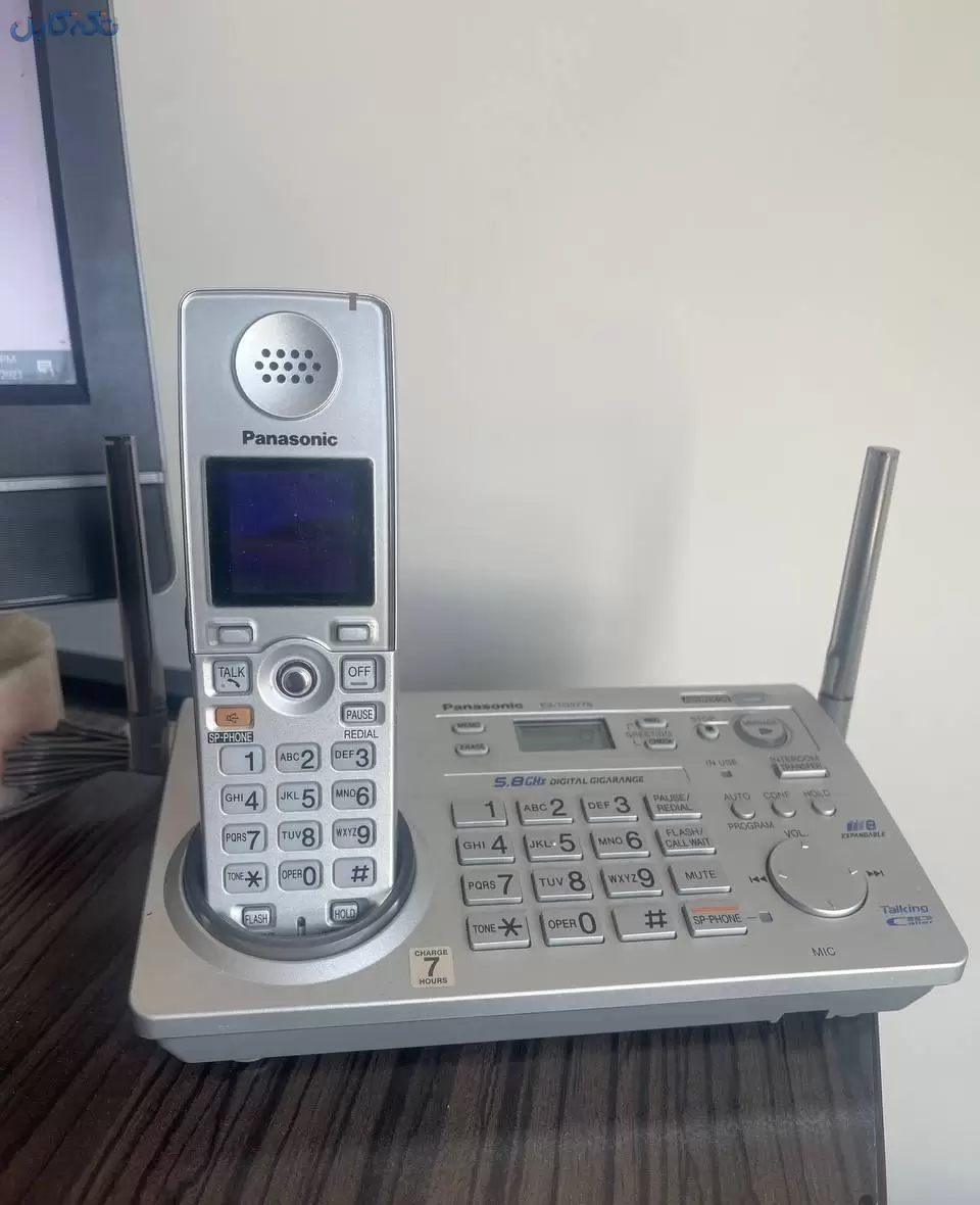 تلفن بی سیم پاناسونیک مدل KX-TG5776 بیسیم منشی دار