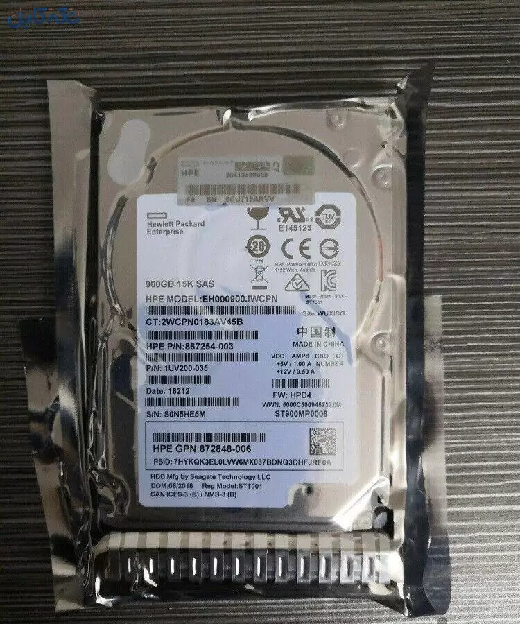 هارد سرور اچ پی 900GB 12G SAS 15K