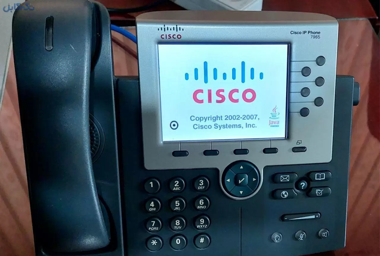 تجهیزات سانترال * ویپ گوشی سیسکو (voip)/cisco