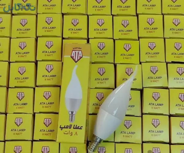 لامپ اشکی 7 وات لوستری LED شمعی-ایرانی