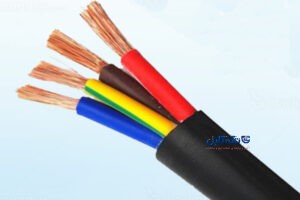 کابل افشان رابر بسیار انعطاف پذیر