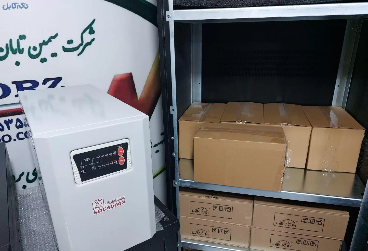 پک یو پی اسups6kva فاراتل و20باتری۱۸ آکبند