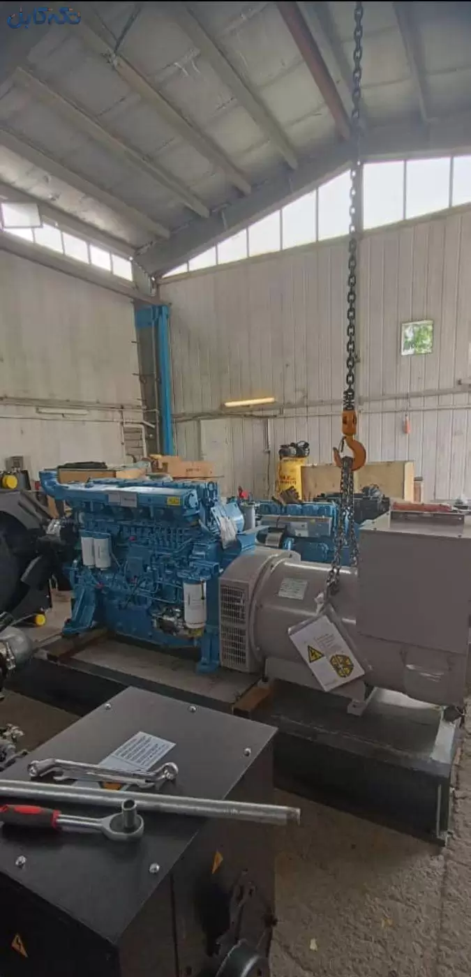 دیزل ژنراتور BAUDOUIN 400KVA اکبند