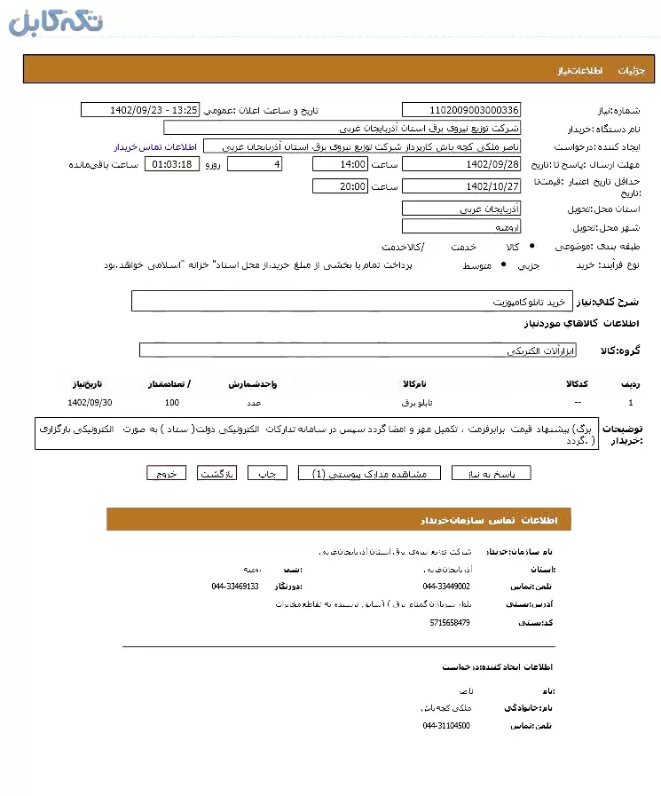 خرید تابلو کامپوزیت