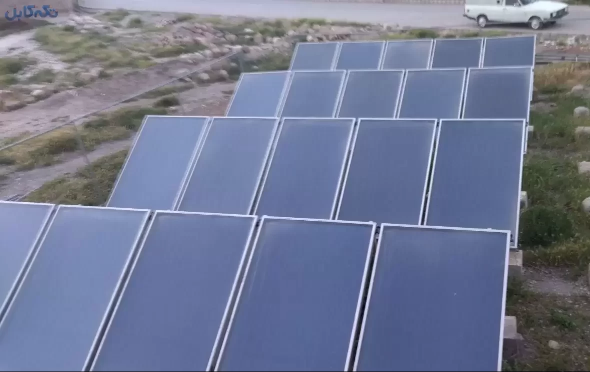 پنل های خورشیدی ،آبگرمکن های خطی