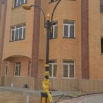 پایه چراغ پارکی دکوراتیو