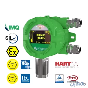 دتکتور گاز متان مدل PQD-3133 با نمایشگر و حسگر مادون قرمز