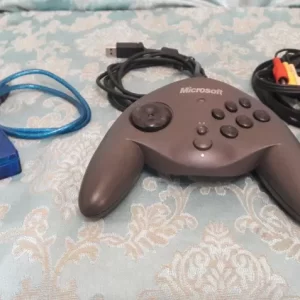 دسته بازی مایکروسافت برای کامپیوتر و لب-تاپ و رابط کابل PS1